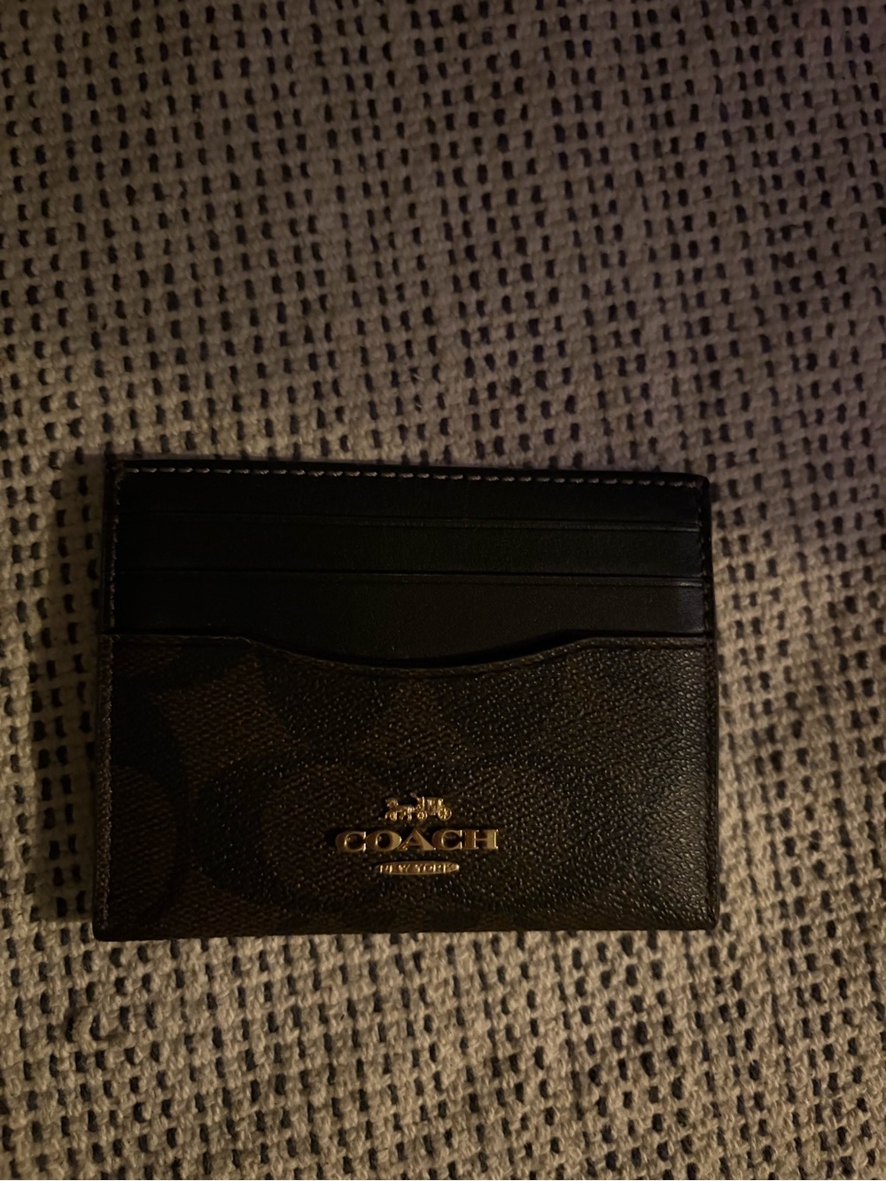 coach card holder